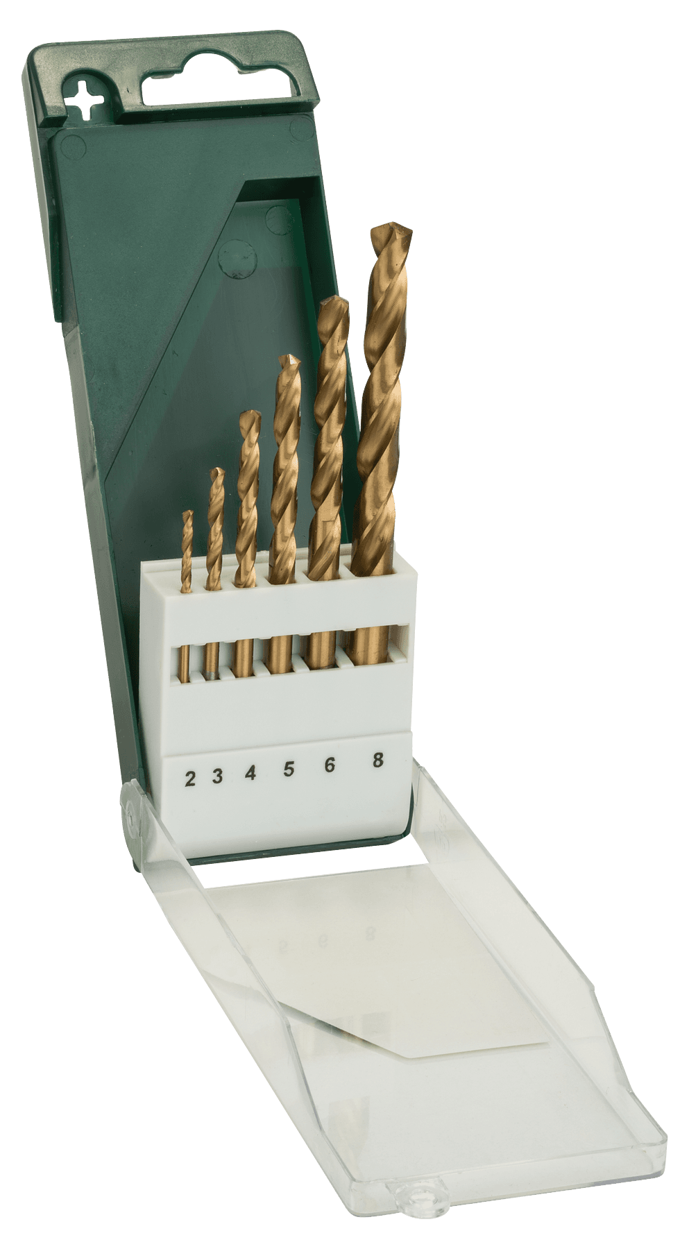 Set de burghie pentru metal hss-tin, din 338 6 bucăți